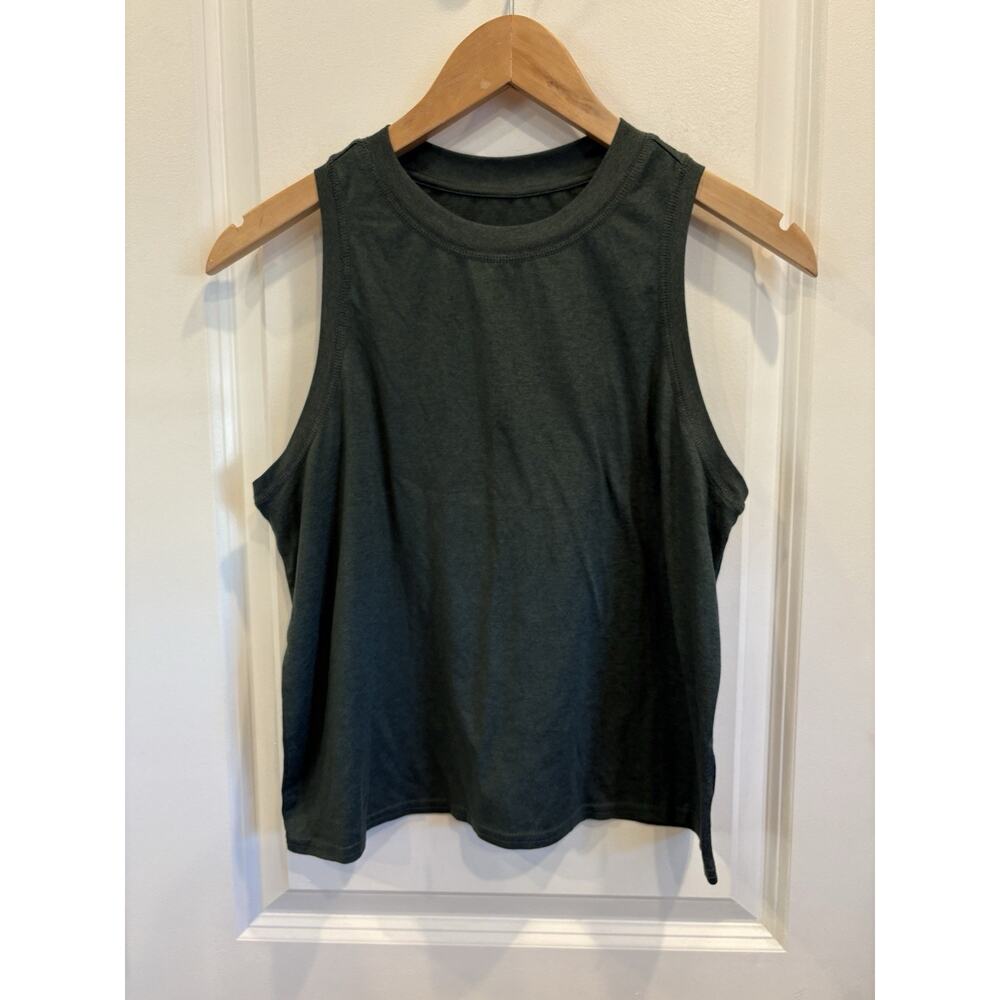 Vuori Energy Sleeveless Tank Dark Green Size Small